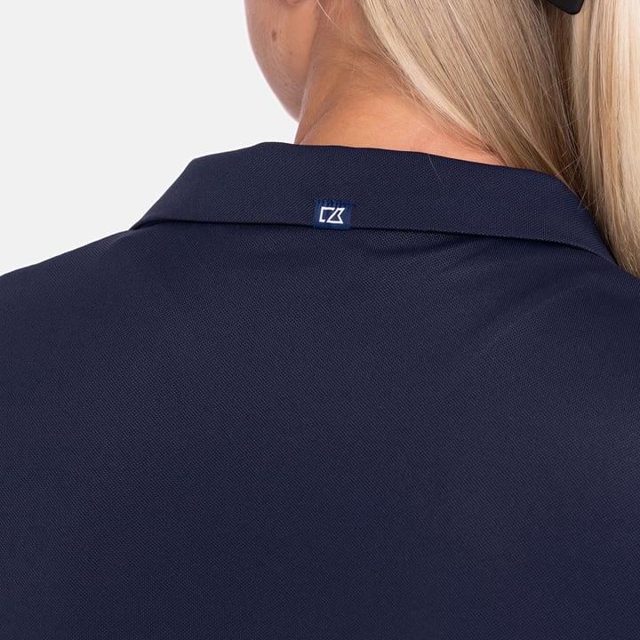 Virtue Polo V-Neck Blau Cutter & Buck Virtue Polo V-Neck Blau Cutter & Buck