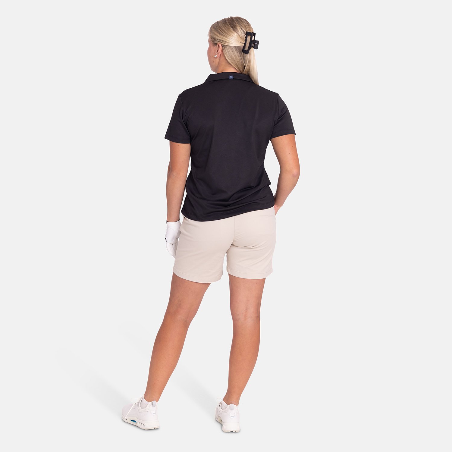 Virtue Polo V-Neck Svart Cutter & Buck