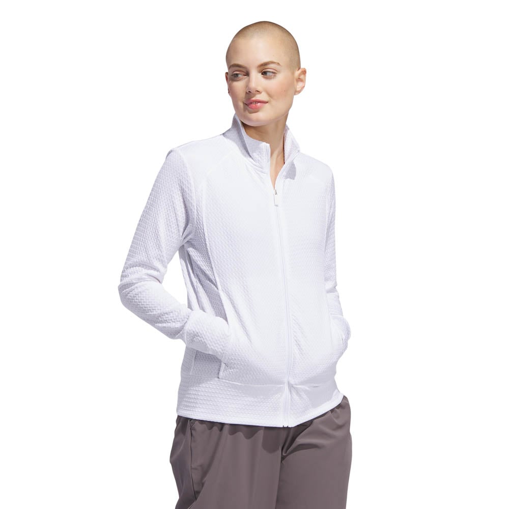 W Ultimate Textured Jacket Hvit Adidas