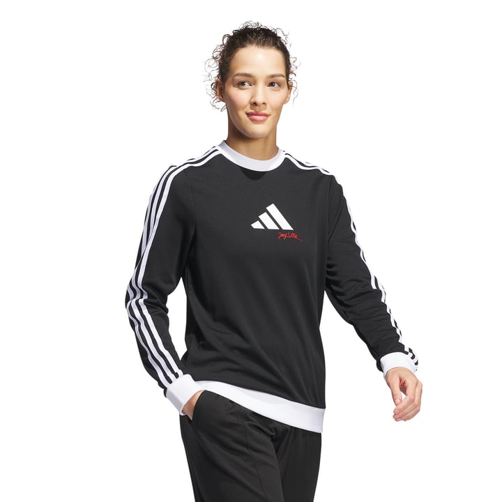 W Jay3lle Ls Crew Black Adidas