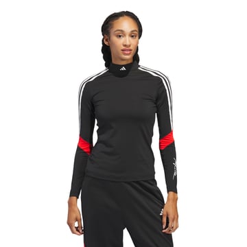W Jay3lle Ls Mock Le noir Adidas