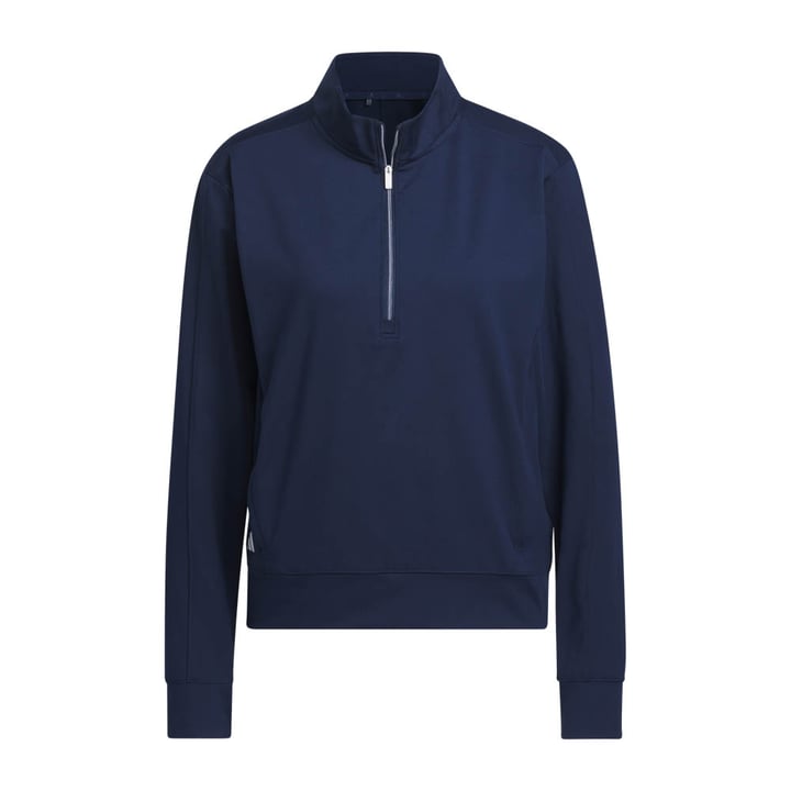 W Ultimate Half-Zip Layering Top Blue Adidas W Ultimate Half-Zip Layering Top Blue Adidas