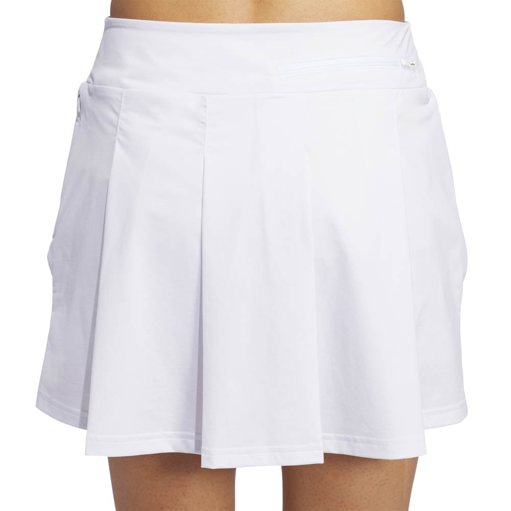 W Ultimate Tour Pleated Skirt White Adidas