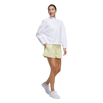 W Beyond Spacer Mock Layer Sweatshirt Hvid Adidas