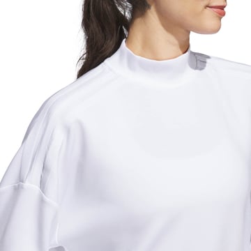 W Beyond Spacer Mock Layer Sweatshirt Hvid Adidas