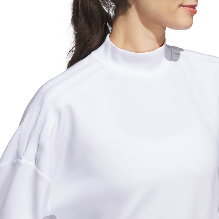 W Beyond Spacer Mock Layer Sweatshirt Hvid Adidas