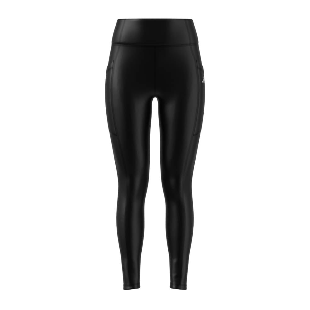 W Pocket Leggings Musta