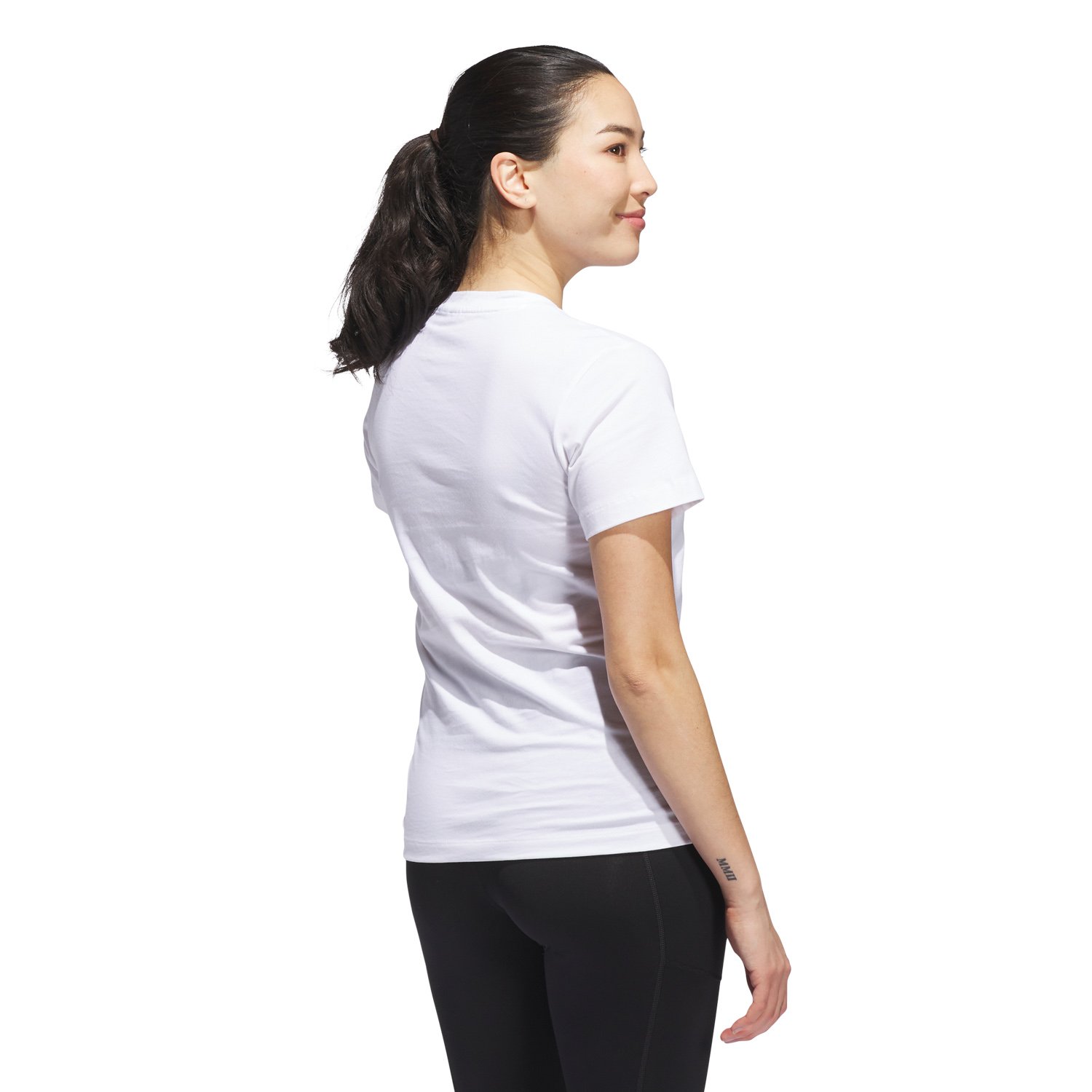 W Blank T Valkoinen Adidas