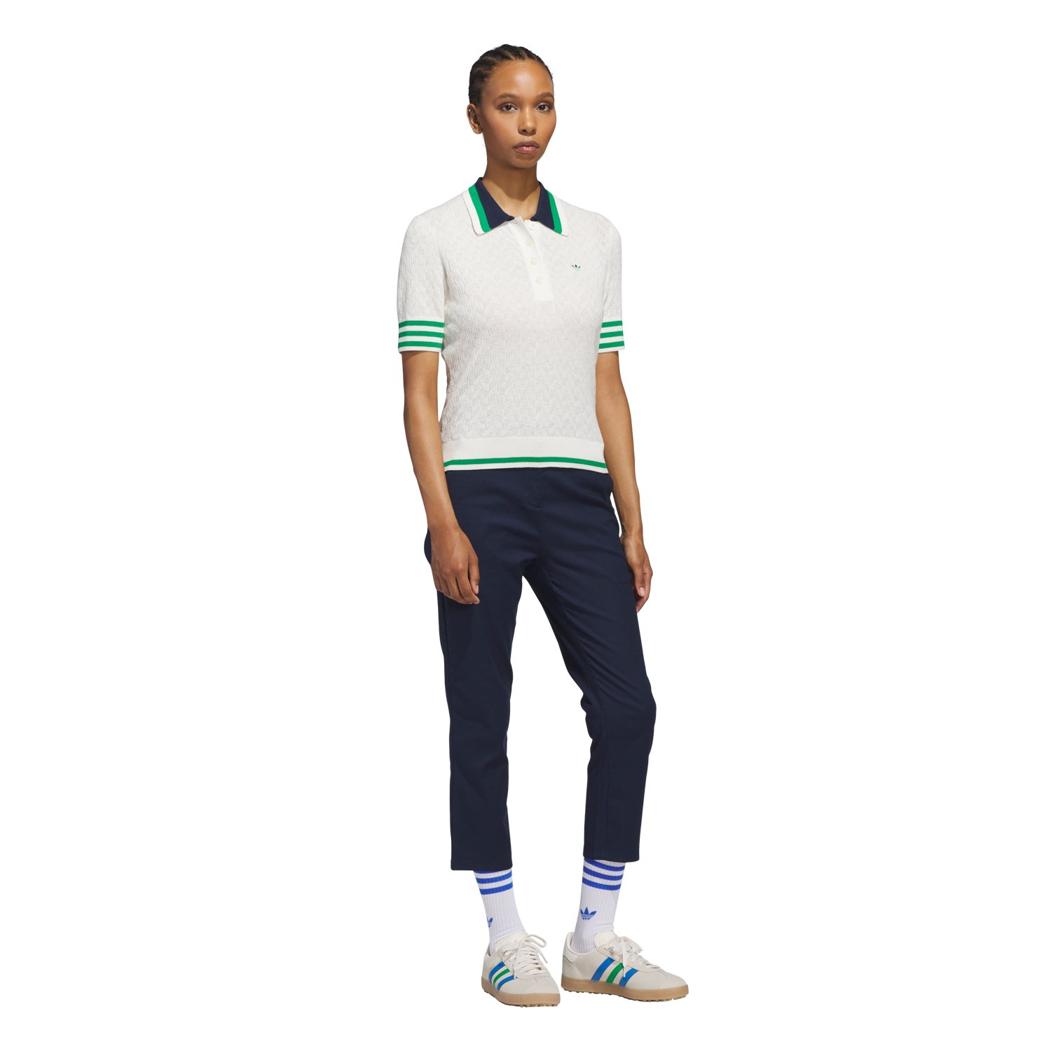 S Knit Polo W Adidas Golf Originals