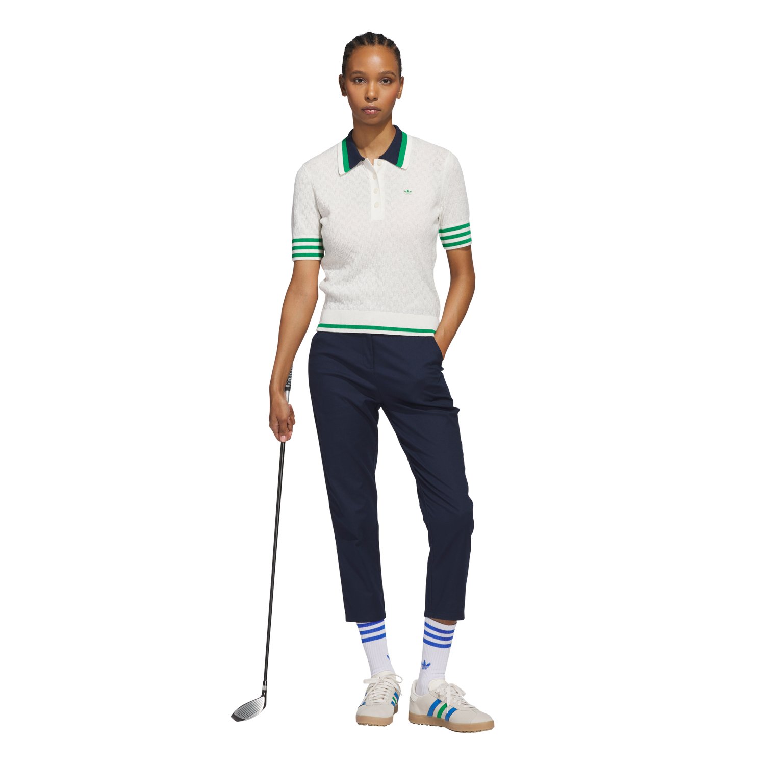S Knit Polo W Adidas Golf Originals