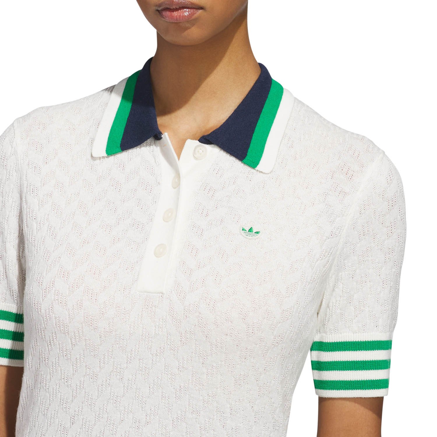 S Knit Polo W Adidas Golf Originals