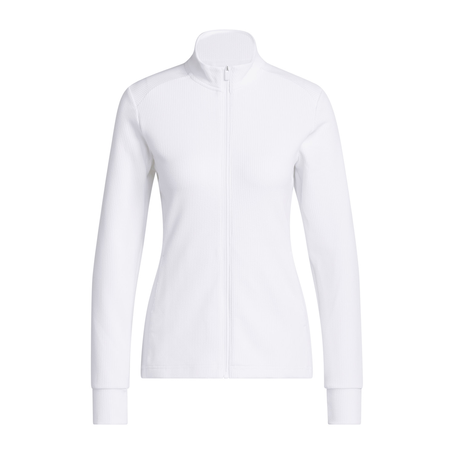 Performance Texture Full Zip Jacket Weiß