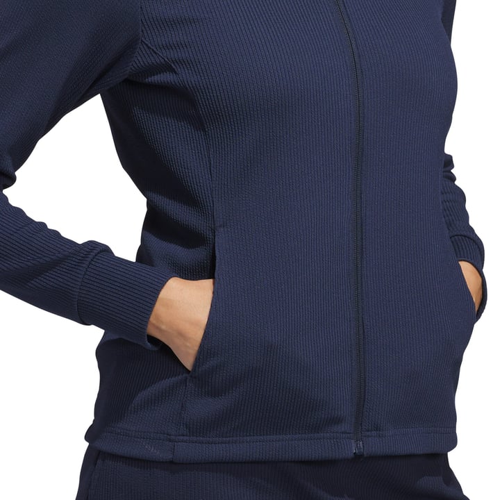 Performance Texture Full Zip Jacket Blau Adidas