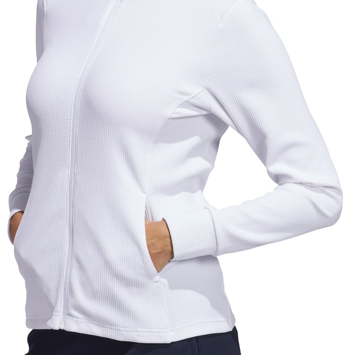 Performance Texture Full Zip Jacket Weiß Adidas