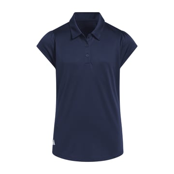 Girls Performance Short Sleeve Polo Blå Adidas