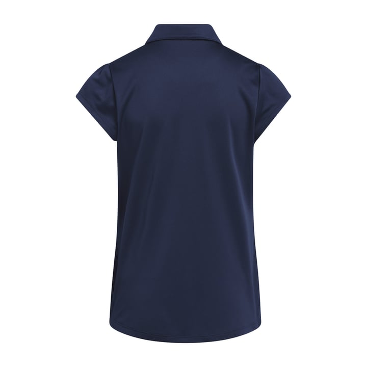 Girls Performance Short Sleeve Polo Blå Adidas
