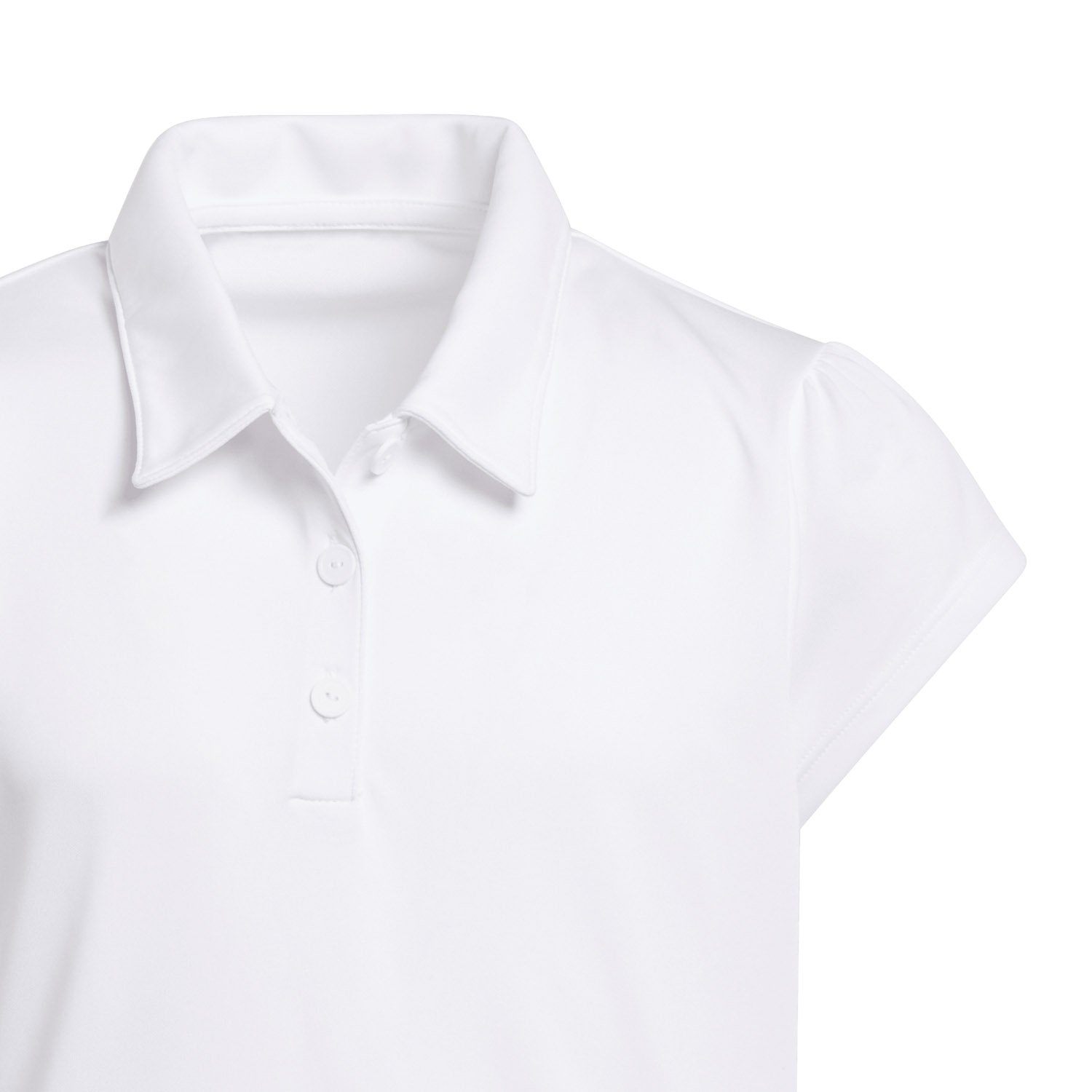 Girls Performance Short Sleeve Polo Valkoinen Adidas Girls Performance Short Sleeve Polo Valkoinen Adidas