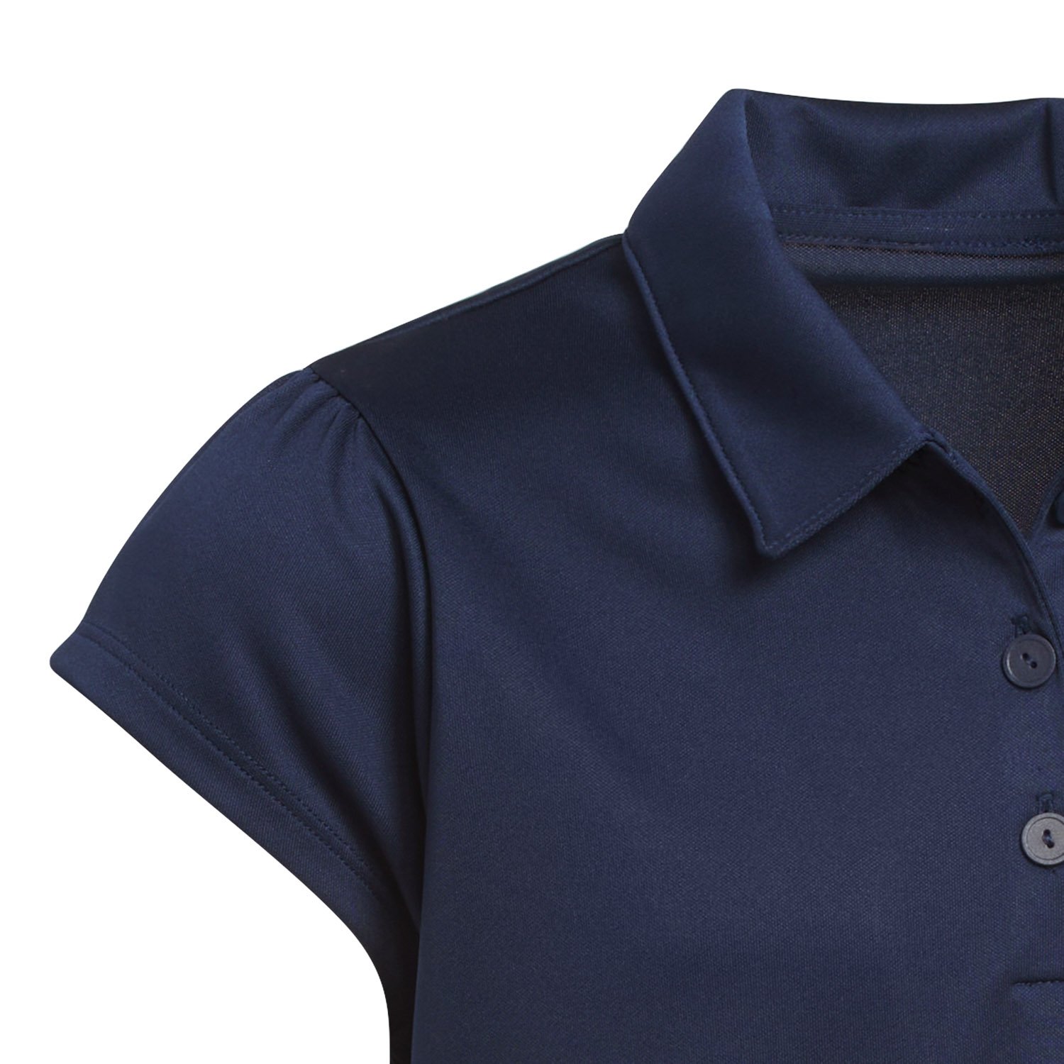 Girls Performance Short Sleeve Polo Sininen Adidas