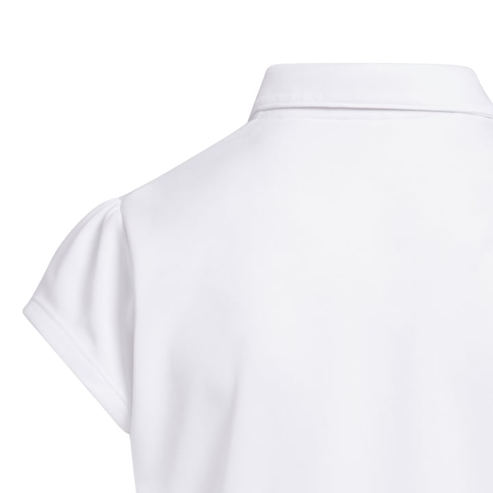 Girls Performance Short Sleeve Polo Vit Adidas