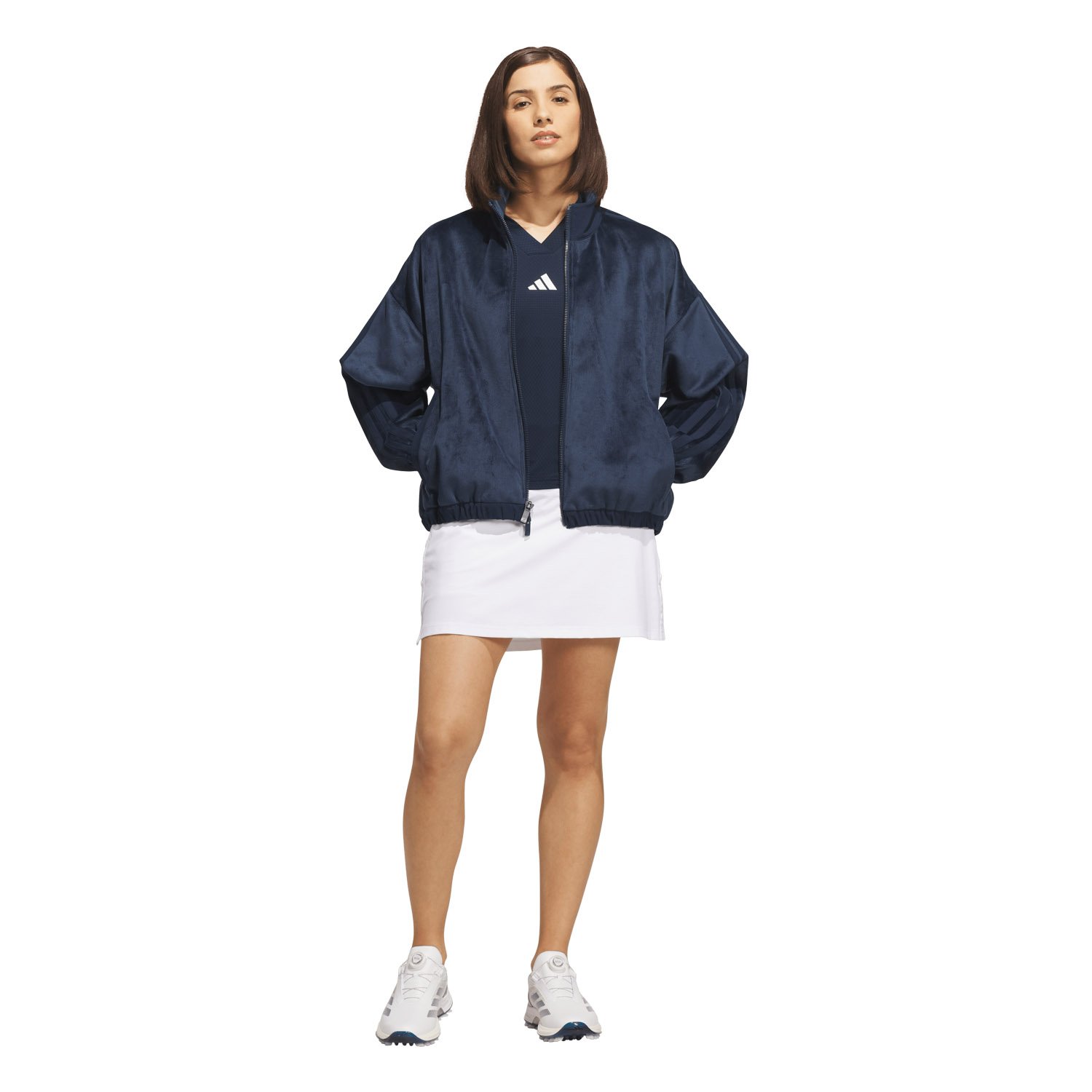 W Btc Bomber Jacket Blå Adidas W Btc Bomber Jacket Blå Adidas
