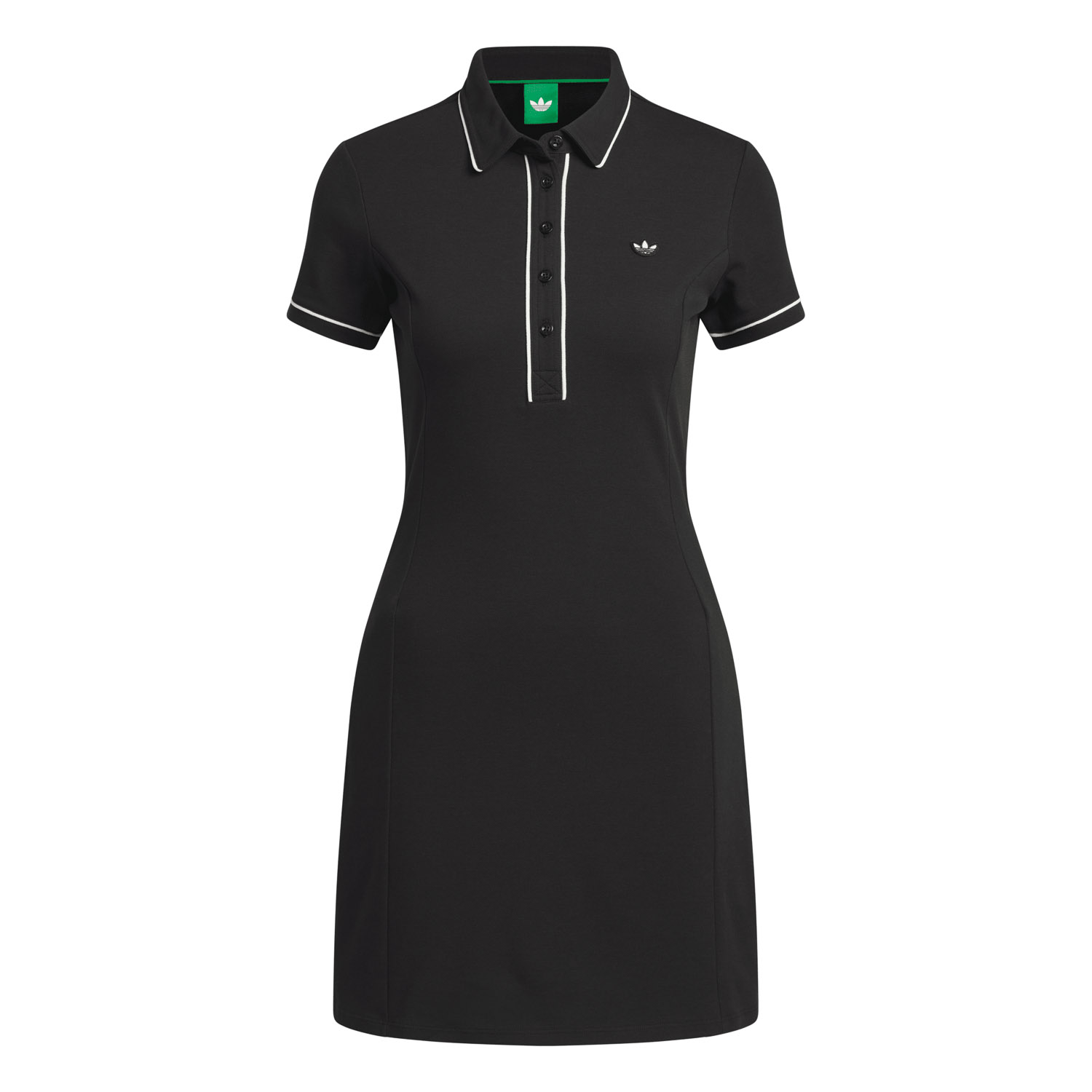 F Dress W Schwarz
