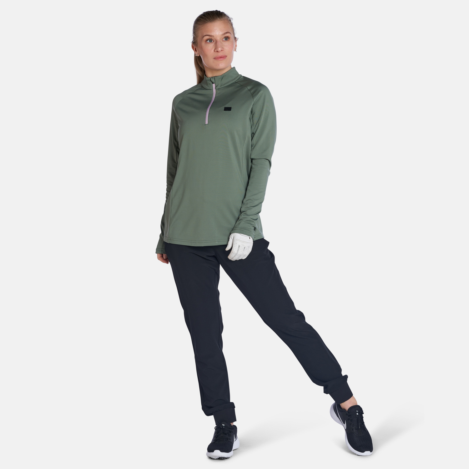 ladies skyline softshell pullover