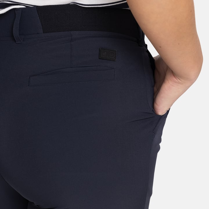 W 4-Way Stretch Short Blå Bogeys & Birdies