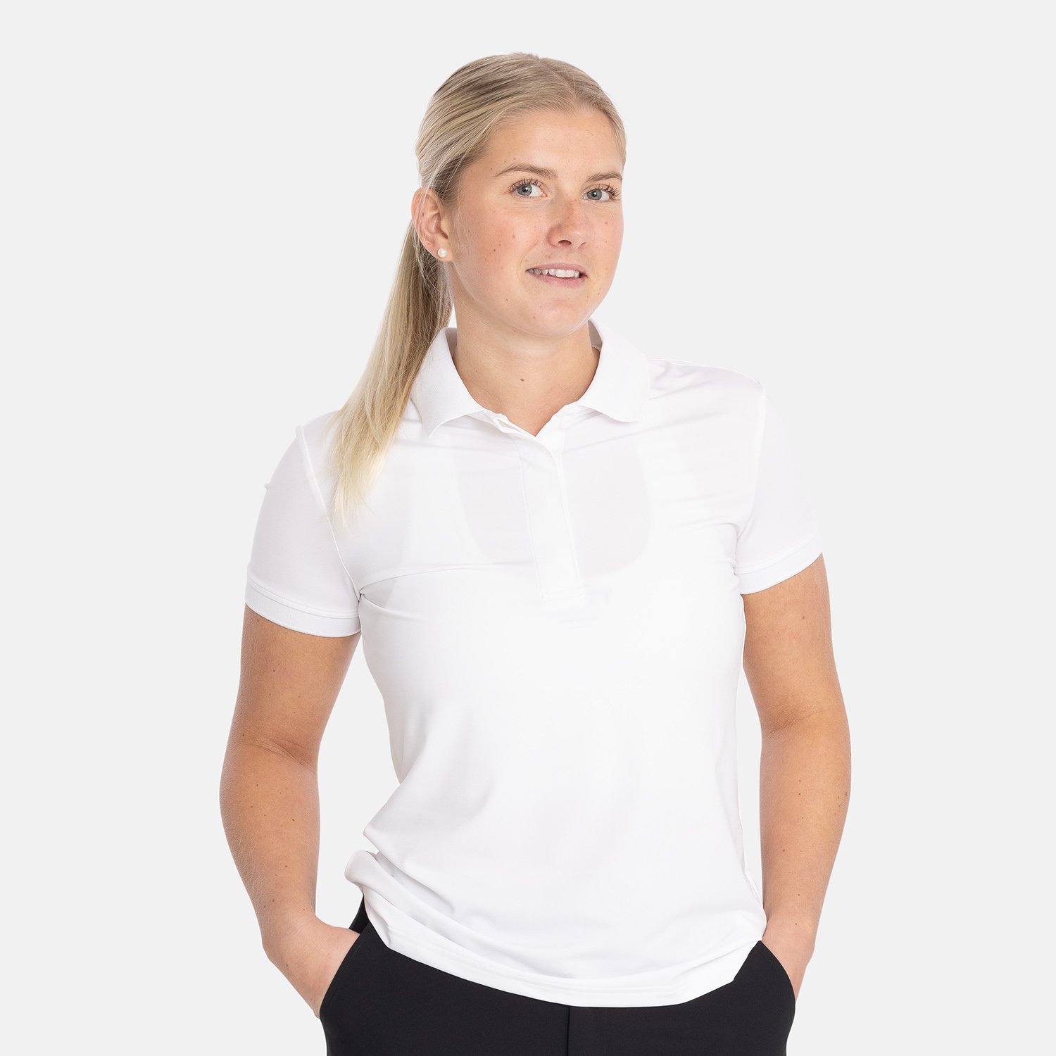 W Tech Hidden Buttons Blanche Bogeys & Birdies
