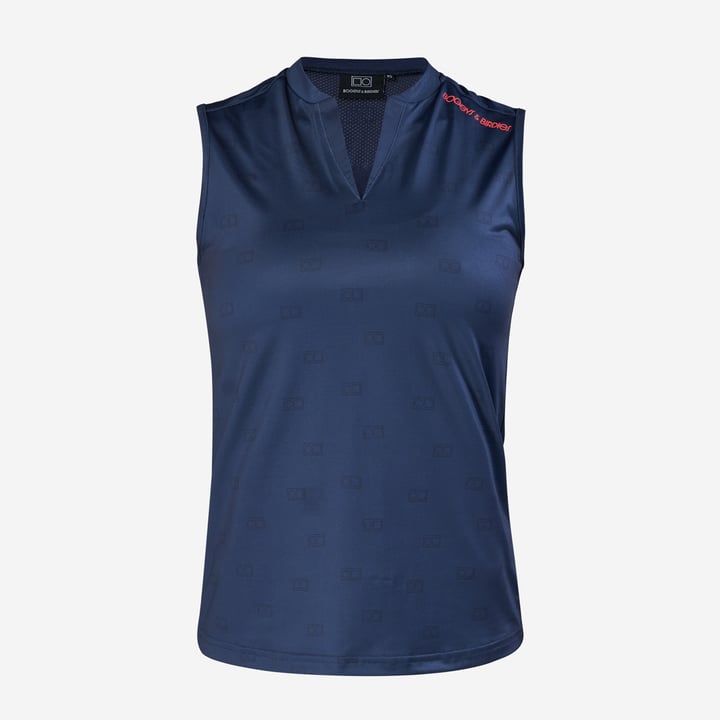 W Tech Blade SL V-Neck AOP Blå Bogeys & Birdies