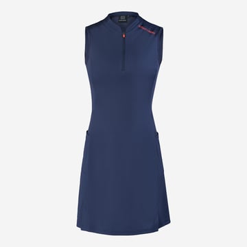 W Tech Dress Zip Collar Bleu Bogeys & Birdies
