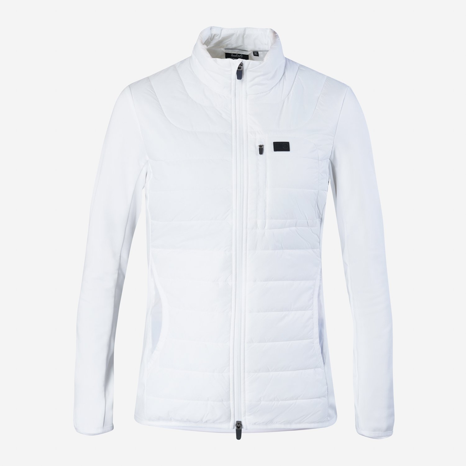 W Hybrid Padded Jacket White