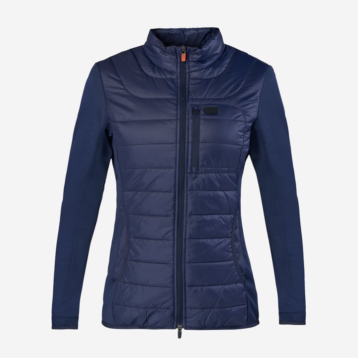 W Hybrid Padded Jacket Blue Bogeys & Birdies