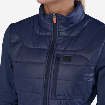 W Hybrid Padded Jacket Blå Bogeys & Birdies