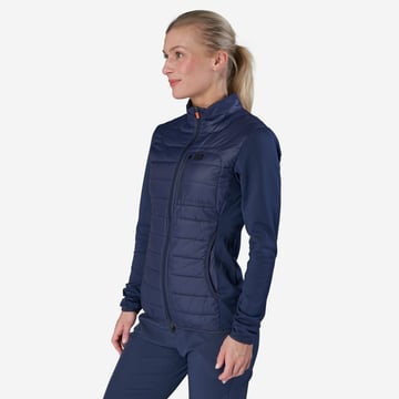 W Hybrid Padded Jacket Blå Bogeys & Birdies