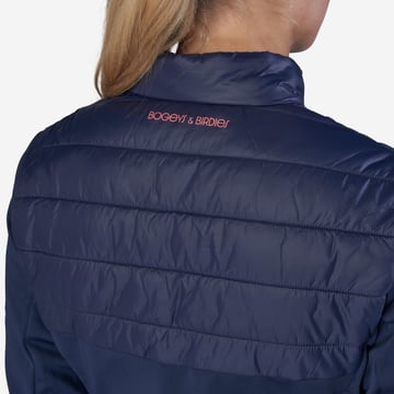 W Hybrid Padded Jacket Blå Bogeys & Birdies