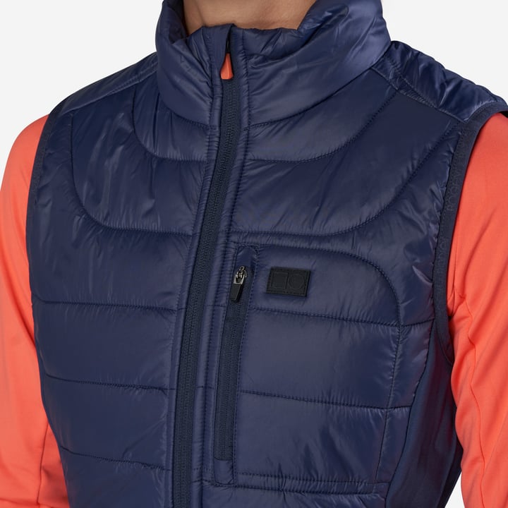 W Hybrid Padded Vest Blå Bogeys & Birdies