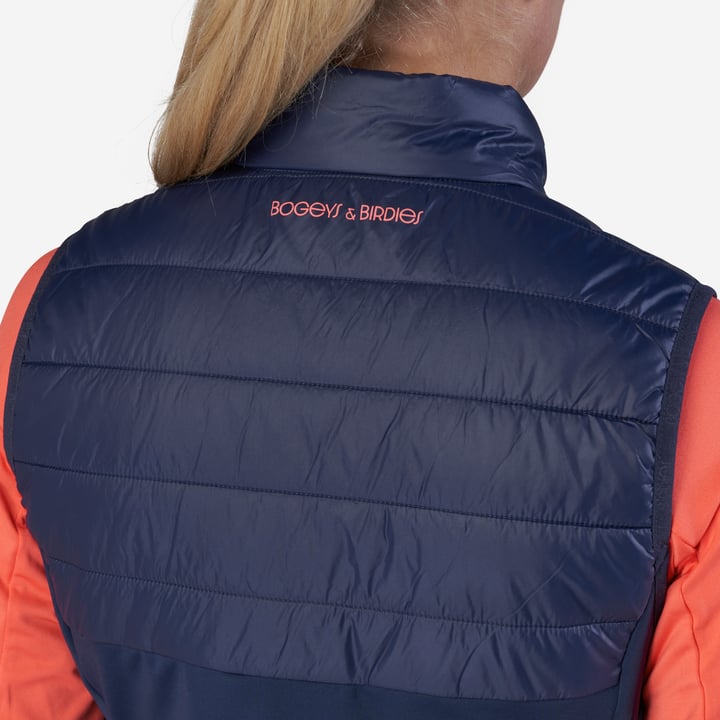 W Hybrid Padded Vest Blå Bogeys & Birdies