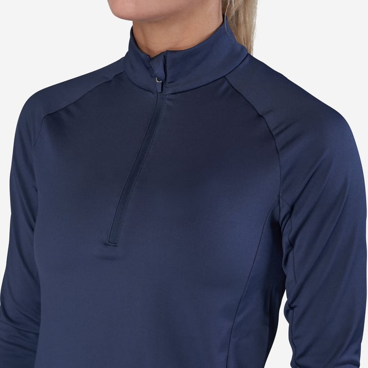 W Mid Layer LS Zip Blå Bogeys & Birdies W Mid Layer LS Zip Blå Bogeys & Birdies
