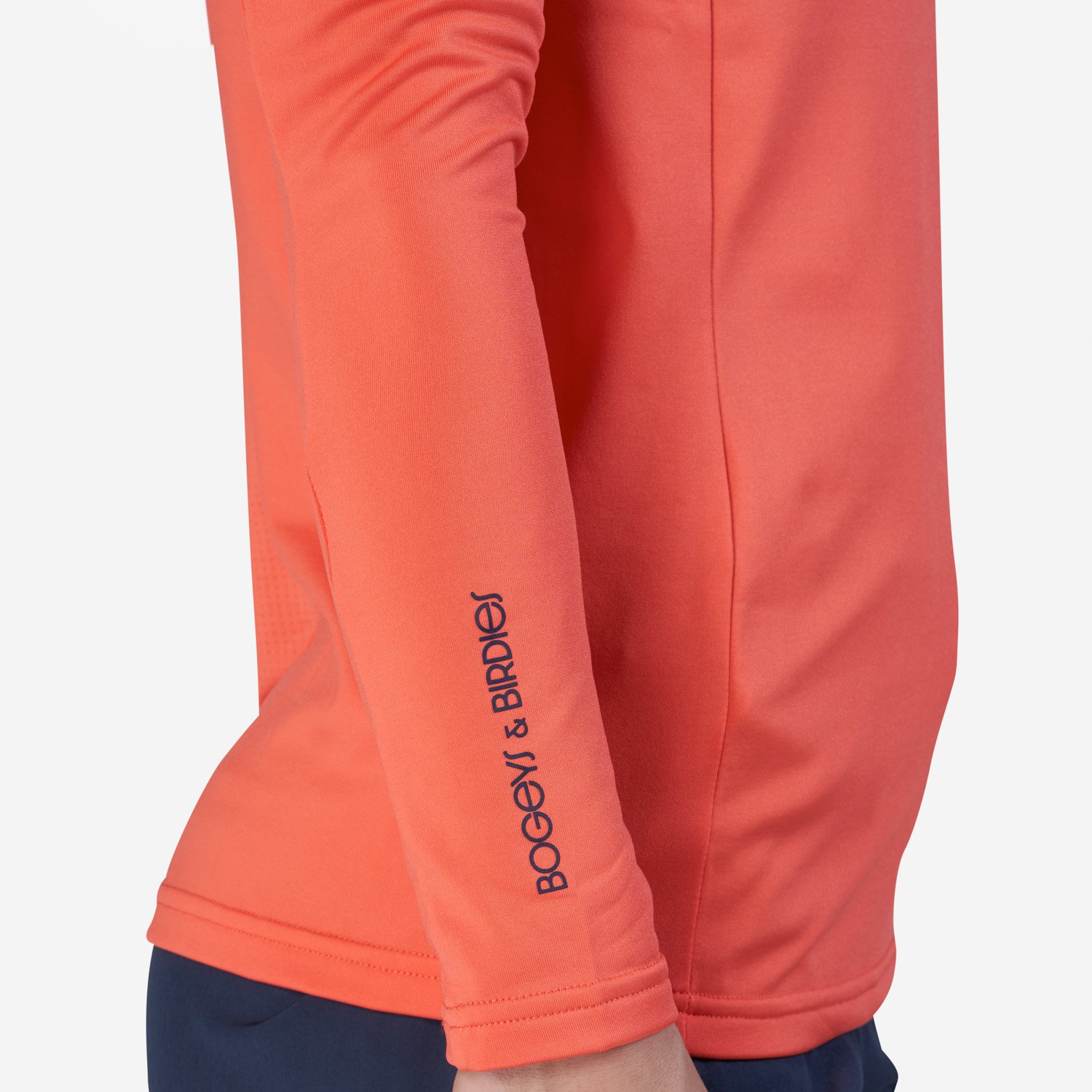 W Mid Layer LS Zip Rouge Bogeys & Birdies