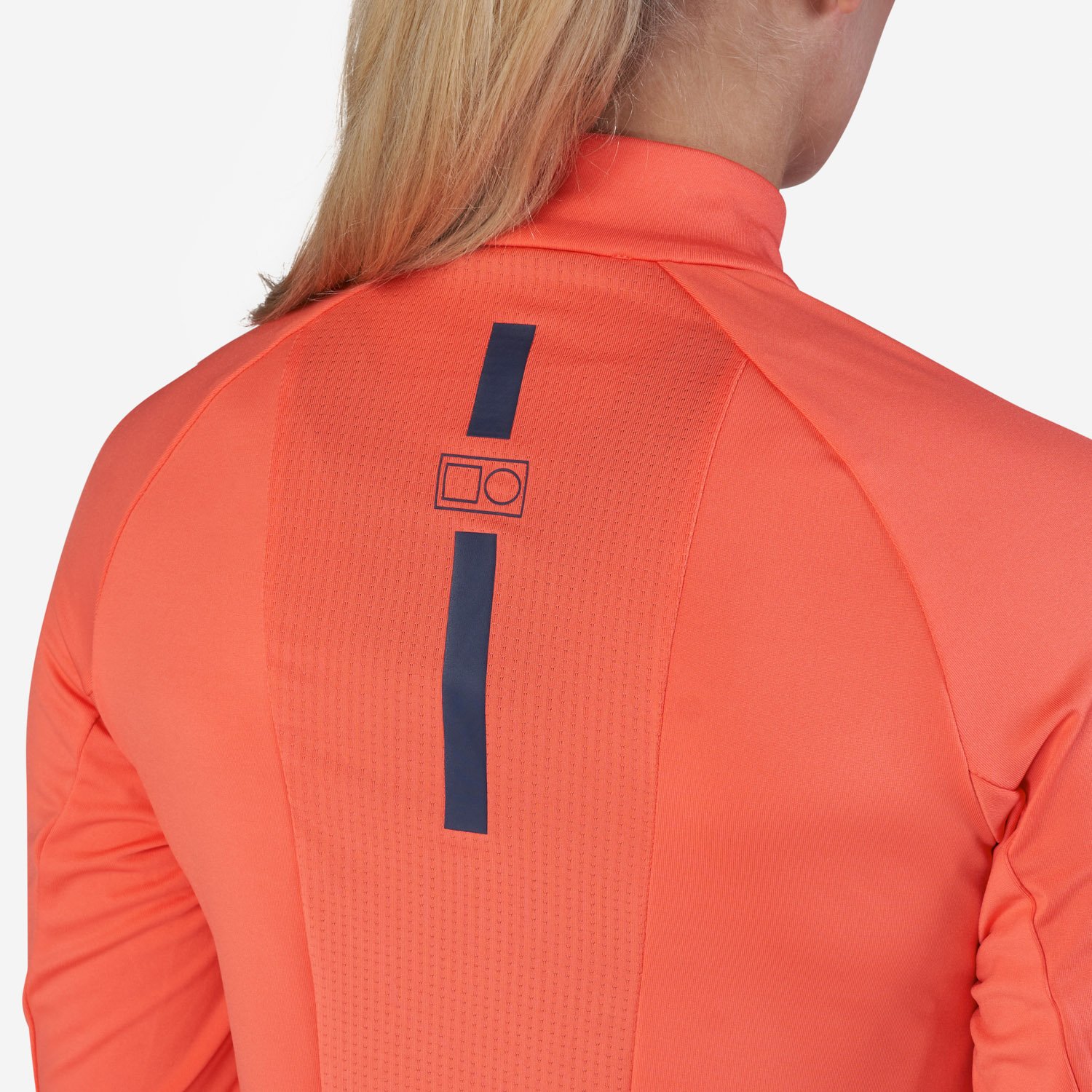 W Mid Layer LS Zip Rouge Bogeys & Birdies
