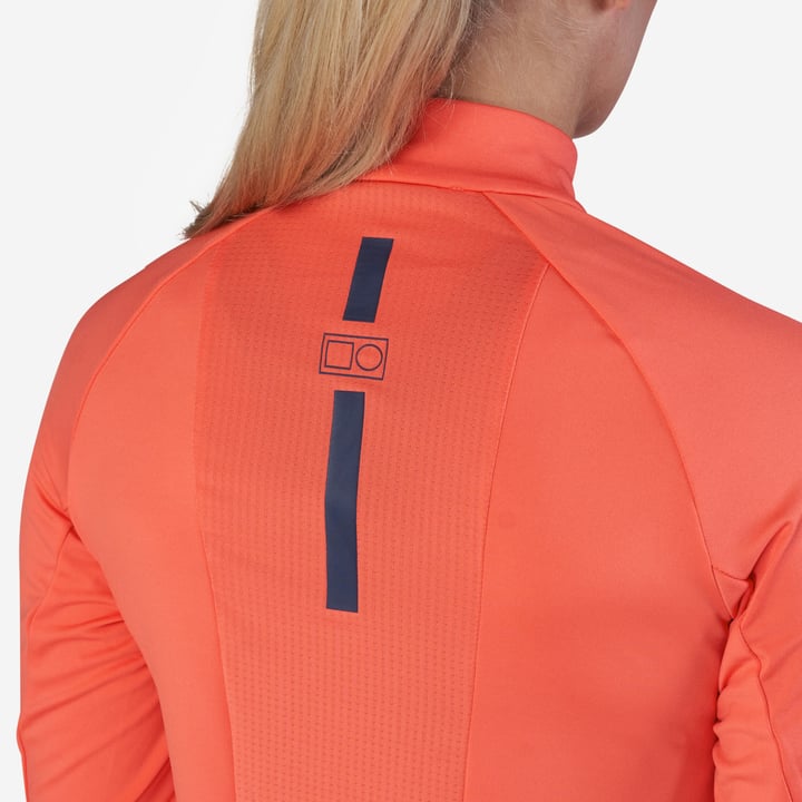 W Mid Layer LS Zip Rød Bogeys & Birdies W Mid Layer LS Zip Rød Bogeys & Birdies