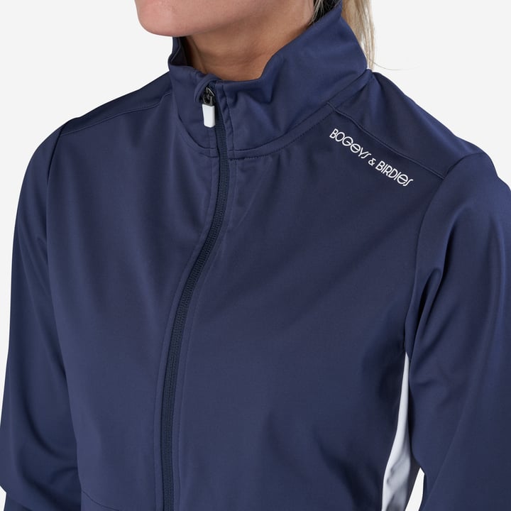 W Tech Windbreaker Softshell Blå Hvit Bogeys & Birdies W Tech Windbreaker Softshell Blå Hvit Bogeys & Birdies