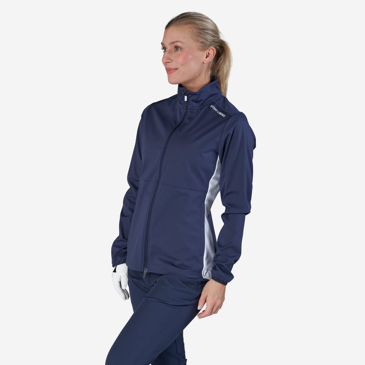 W Tech Windbreaker Softshell Blå Hvit Bogeys & Birdies W Tech Windbreaker Softshell Blå Hvit Bogeys & Birdies