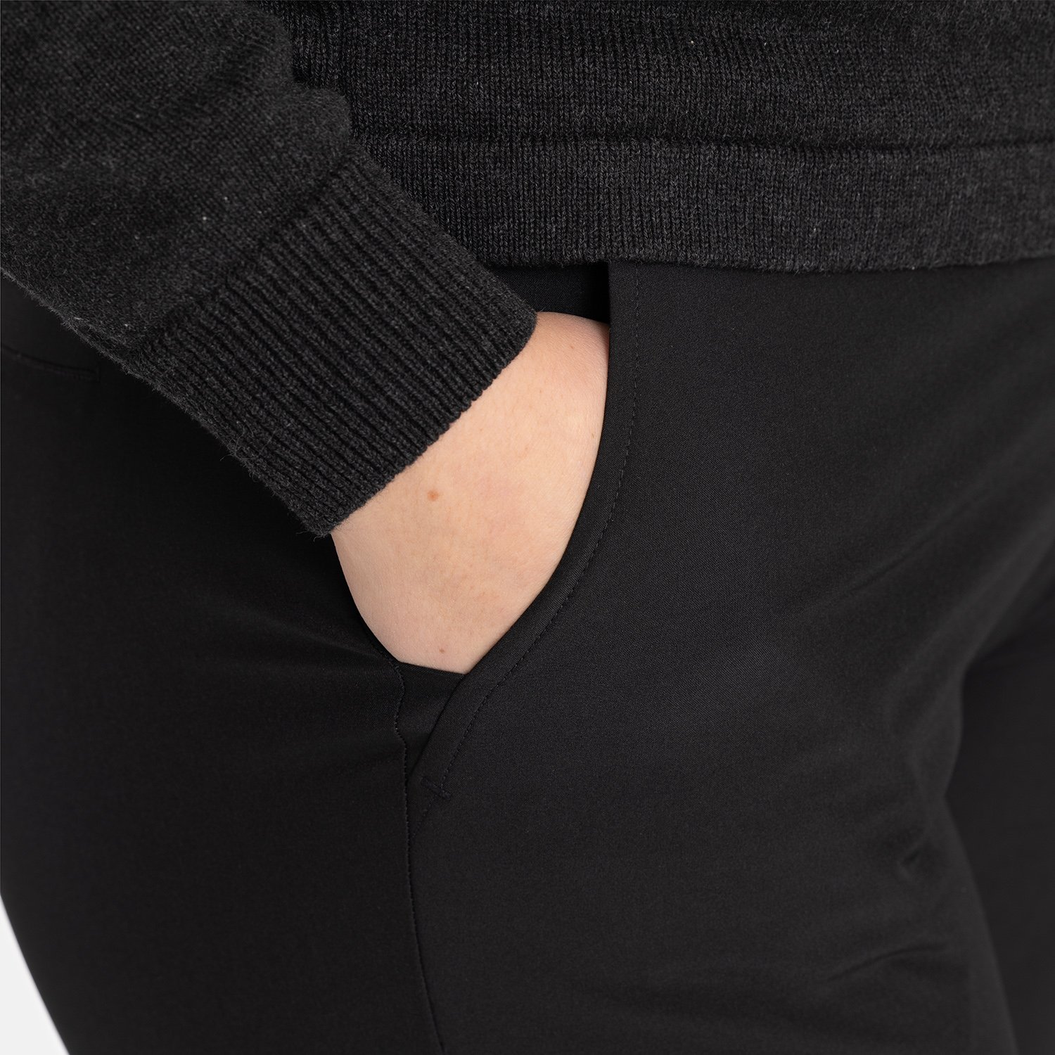 W 7/8 Stretch Svart Bogeys & Birdies