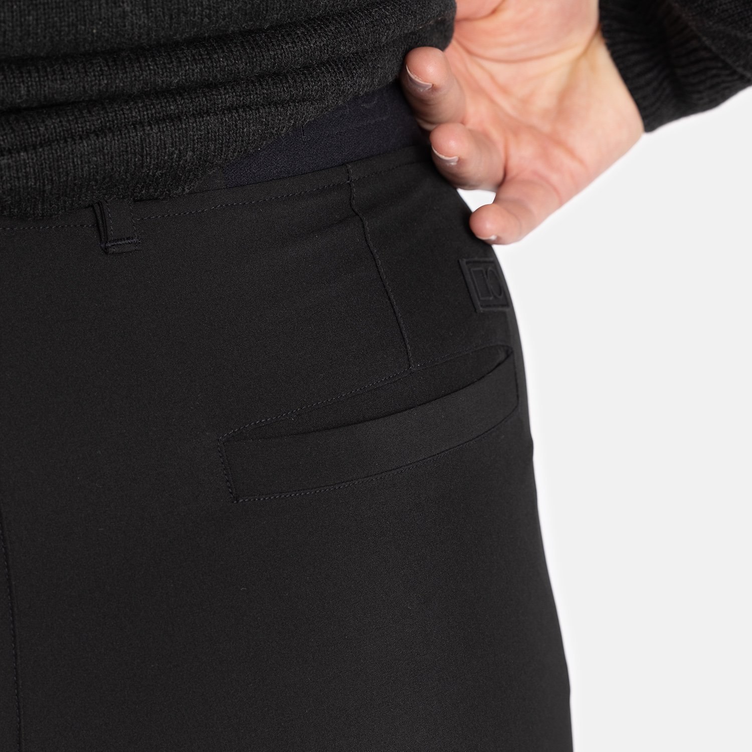 W 7/8 Stretch Svart Bogeys & Birdies