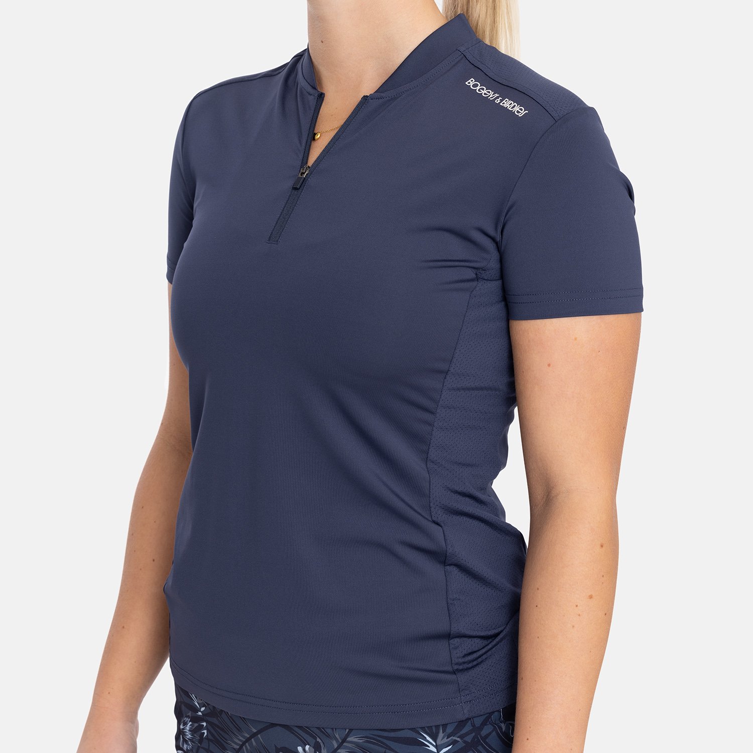 W Tech Blade V-Neck Tee 2.0 Bleu Bogeys & Birdies