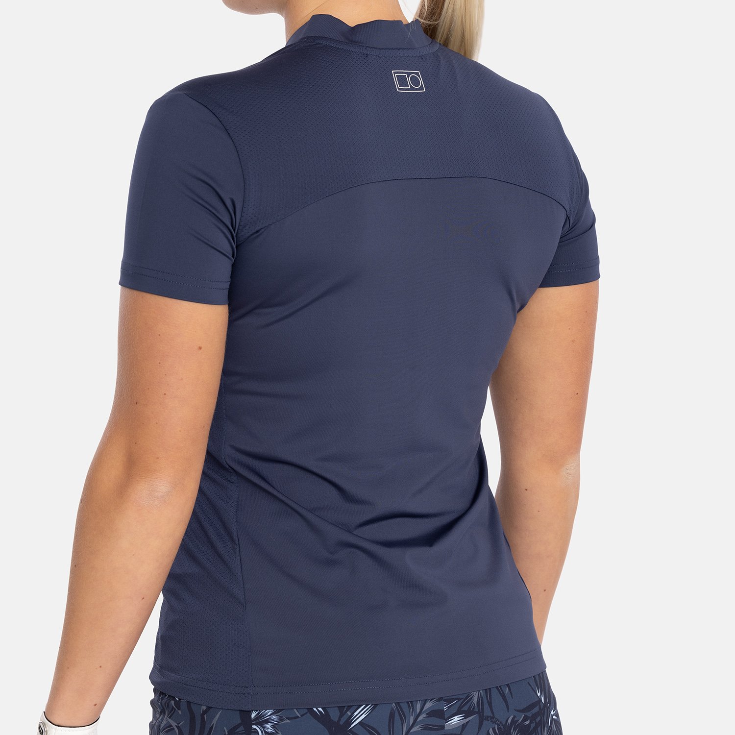 W Tech Blade V-Neck Tee 2.0 Bleu Bogeys & Birdies