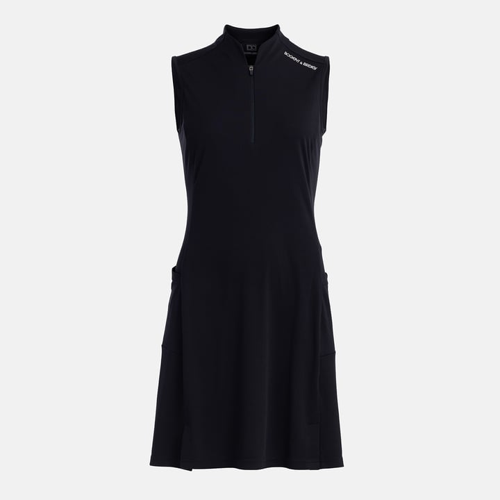 W Tech Dress Zip Collar Schwarz Bogeys & Birdies W Tech Dress Zip Collar Schwarz Bogeys & Birdies