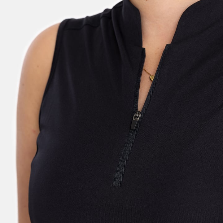 W Tech Dress Zip Collar Schwarz Bogeys & Birdies W Tech Dress Zip Collar Schwarz Bogeys & Birdies