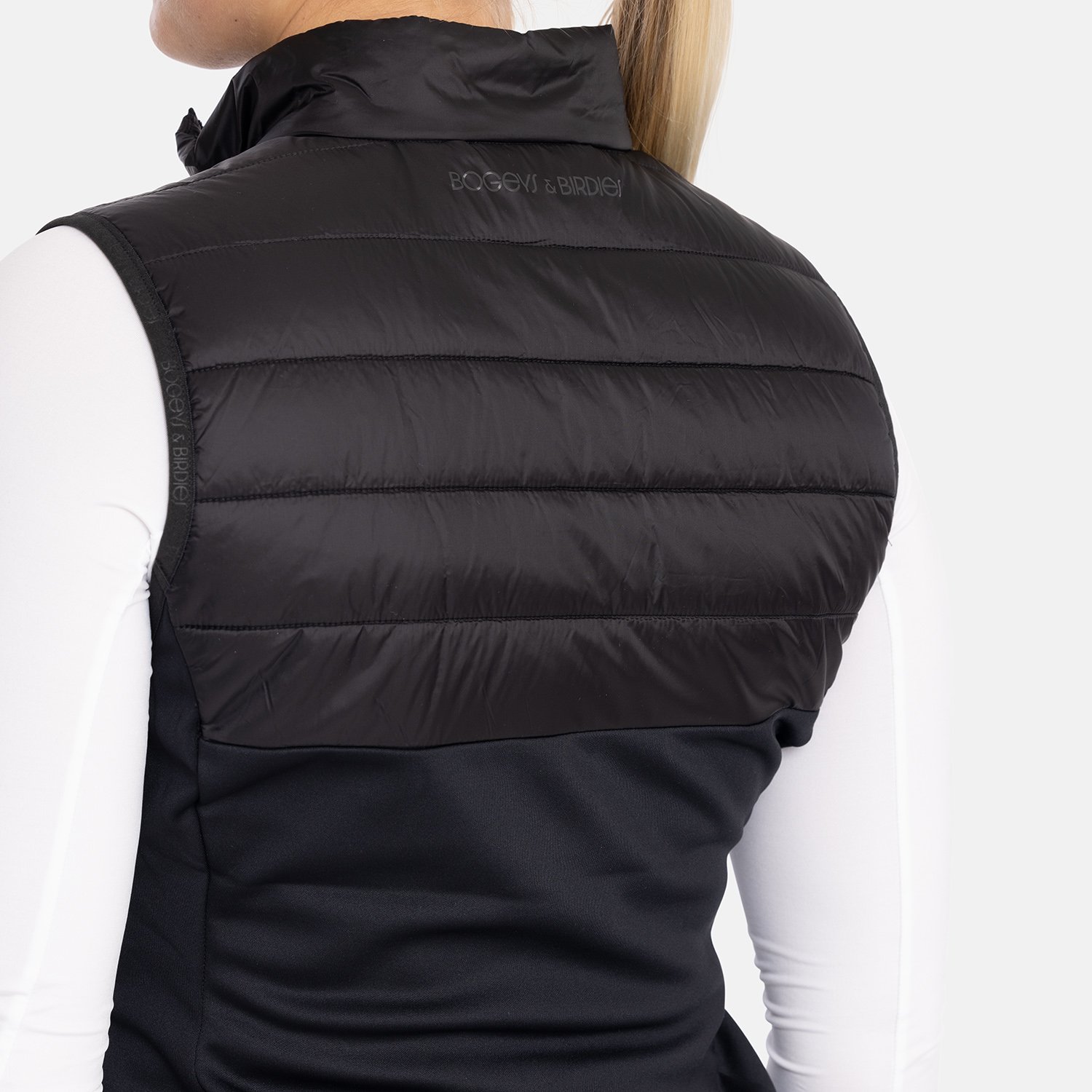 W Hybrid Padded Vest Le noir Bogeys & Birdies